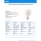 Feit Electric Feit G25 E26 (Medium) Filament LED Bulb Daylight 100 Watt Equivalence 3 pk G25100950CAFIL3 - alternate 2